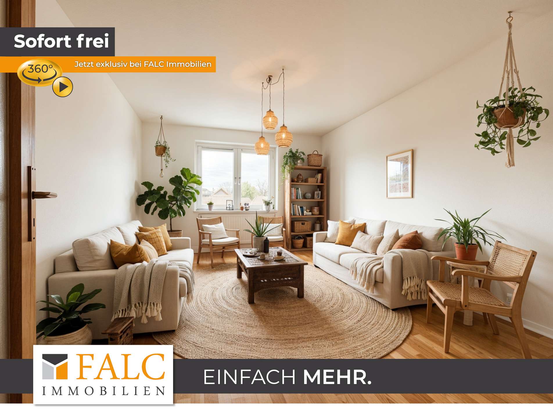 Wohnzimmer - (KI generiert)